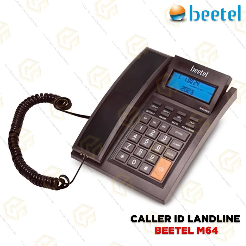 BEETEL M64 CALLER ID TELEPHONE  (1YEAR)