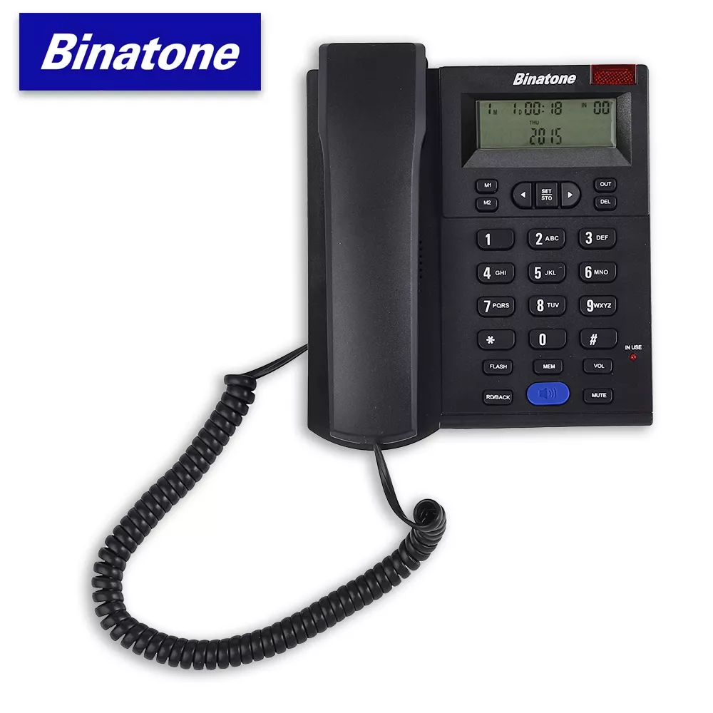 BINATONE CONCEPT 700 SPEAKER TELEPHONE BLACK (1YEAR)