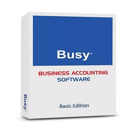 BUSY ACCOUNTING SOFTWARE BASIC | DONGLE