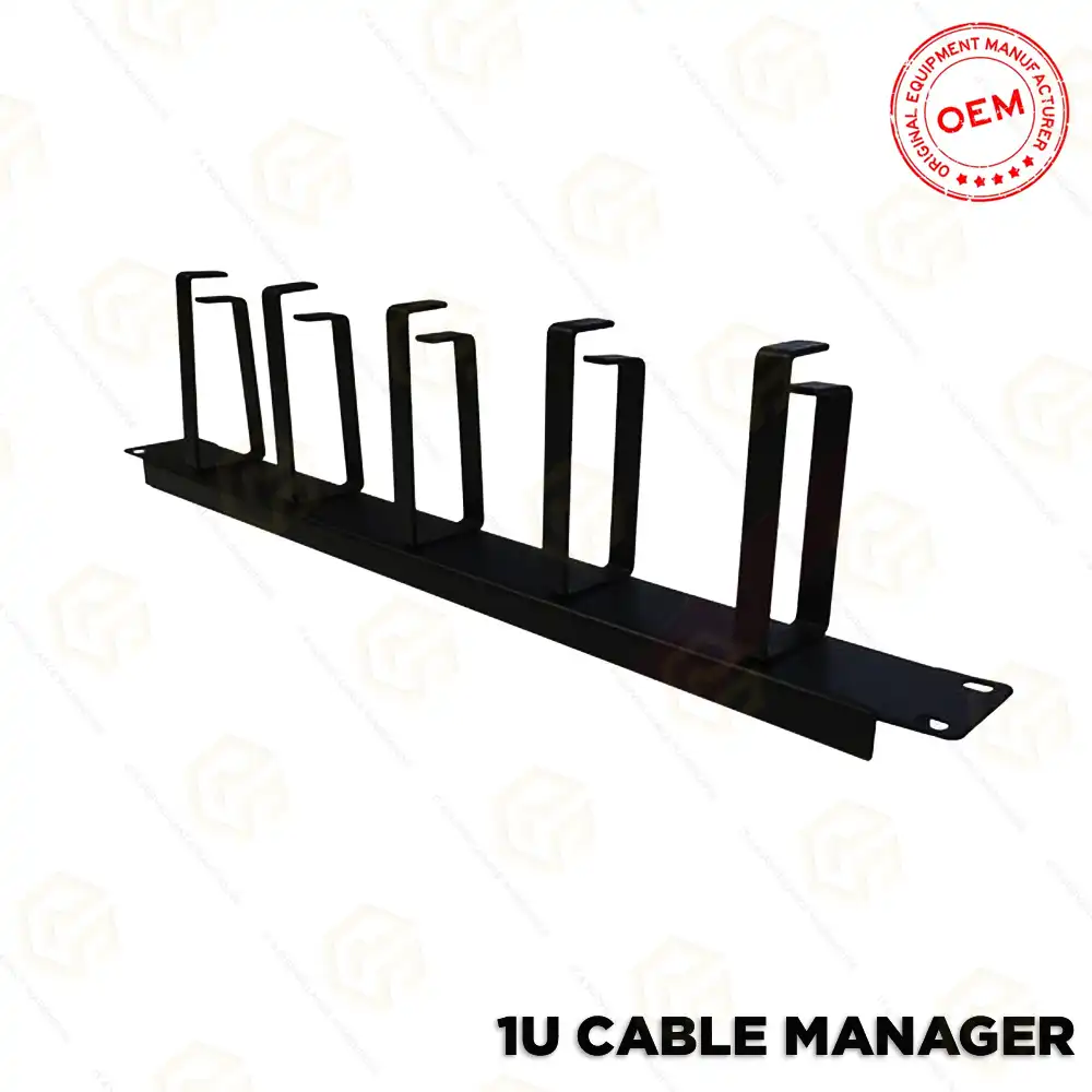 CABLE MANAGER 1U FOR NETWORKING RACK