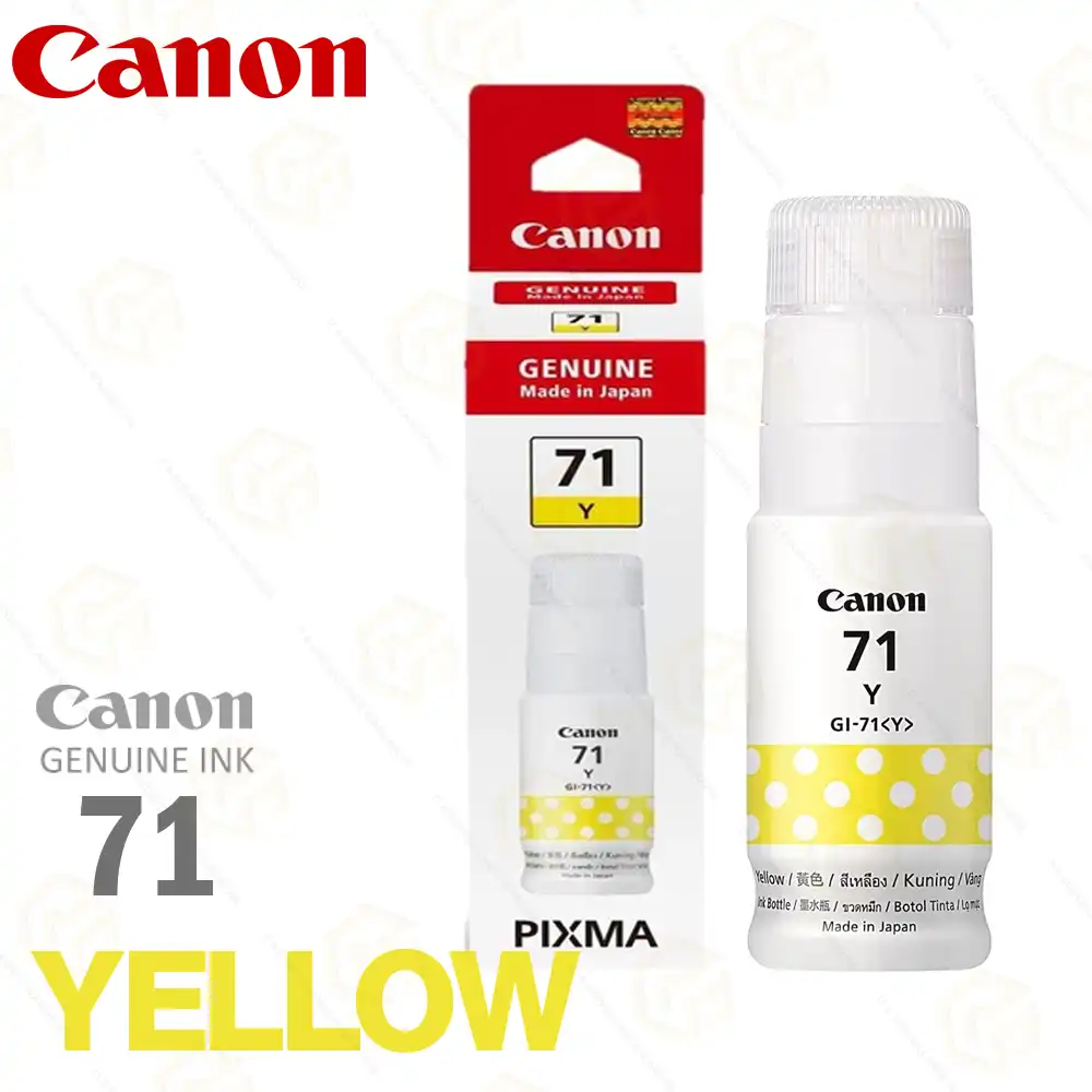 CANON INK BOTTLE GL-71 YELLOW