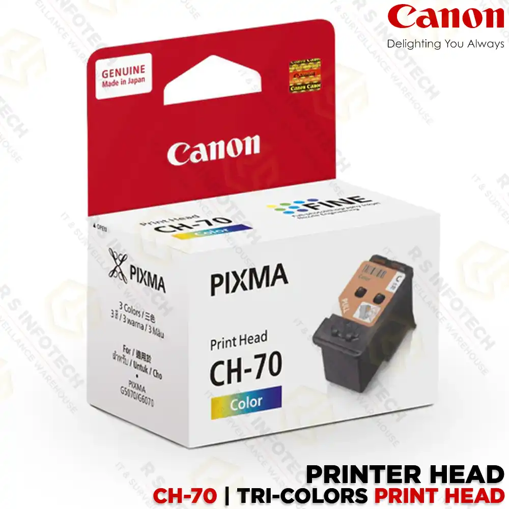 CANON PIXMA CH-70 HEAD FOR G1020, G2020, G2021, G2060, G3020, G3021, G3060, G5070, G6070, G7070, GM20700, GM4070