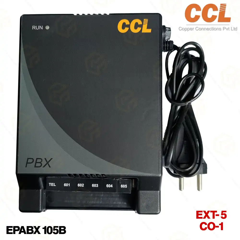 CCL EPABX 105B (CO-1, EXTENSION-5)