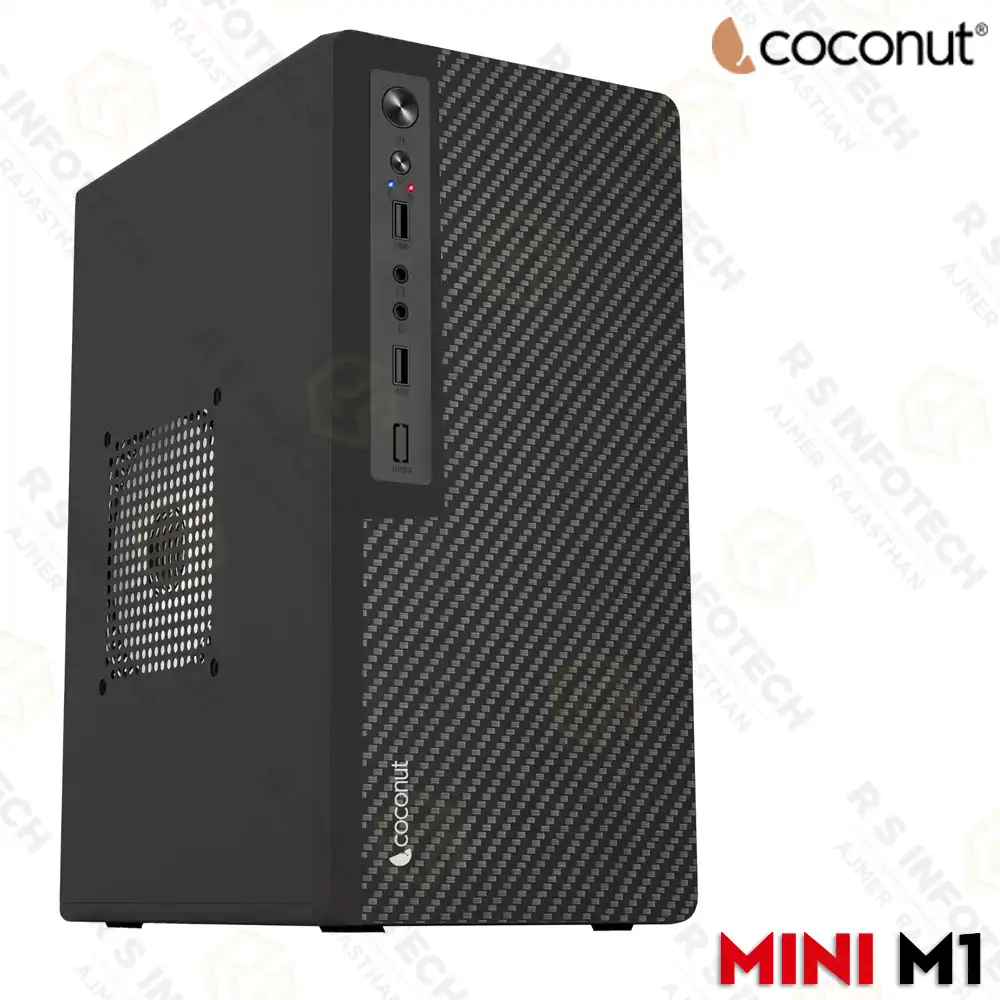 COCONUT MINI M1 COMPACT PREMIUM COMPUTER CASE WITHOUT SMPS