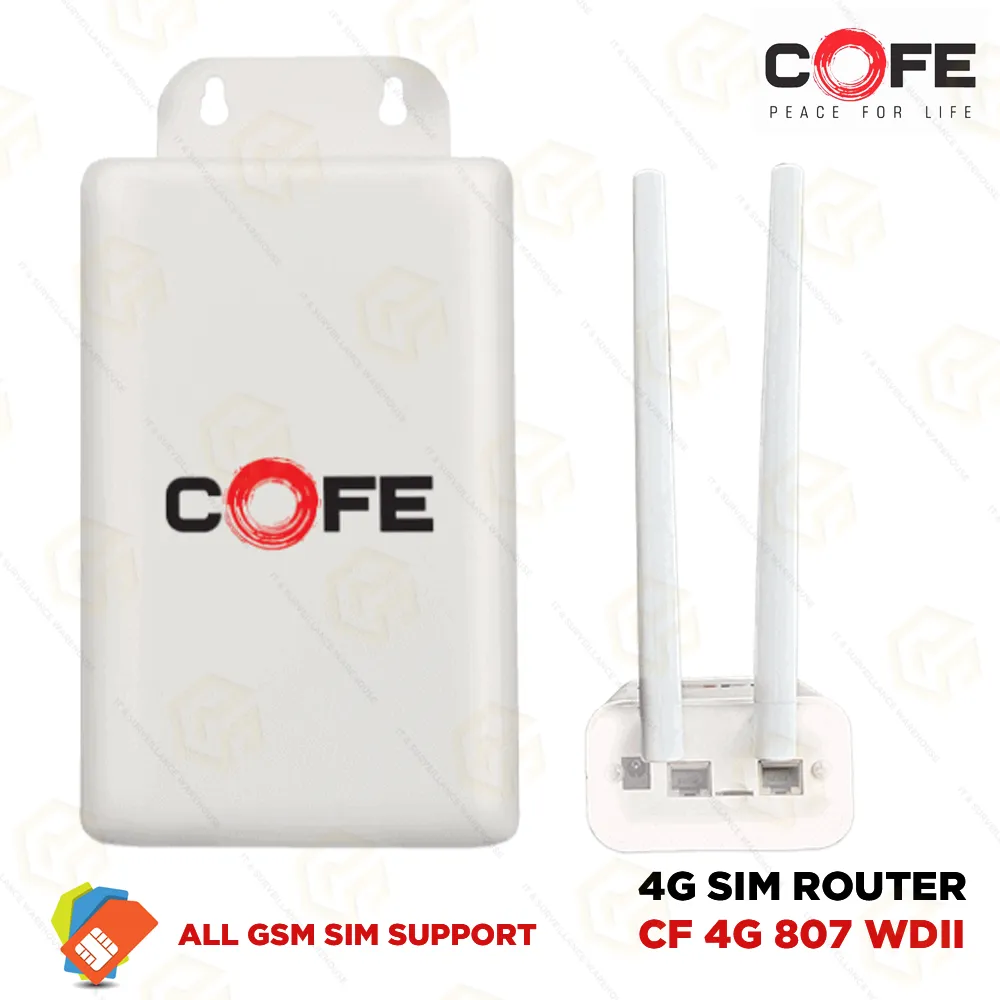 COFE OUTDOOR 4G ROUTER MULTI SIM | CF-4G807 WDII