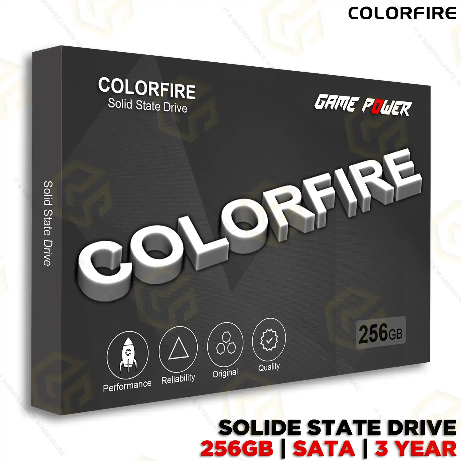 COLORFIRE 256GB SATA SSD 2.5" (3YEAR)