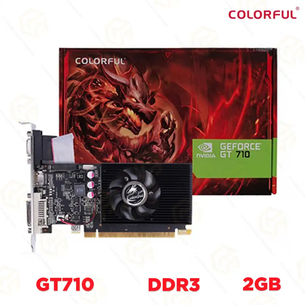 COLORFUL GT710 2GB DDR3 DISPLAY CARD (3YEAR)