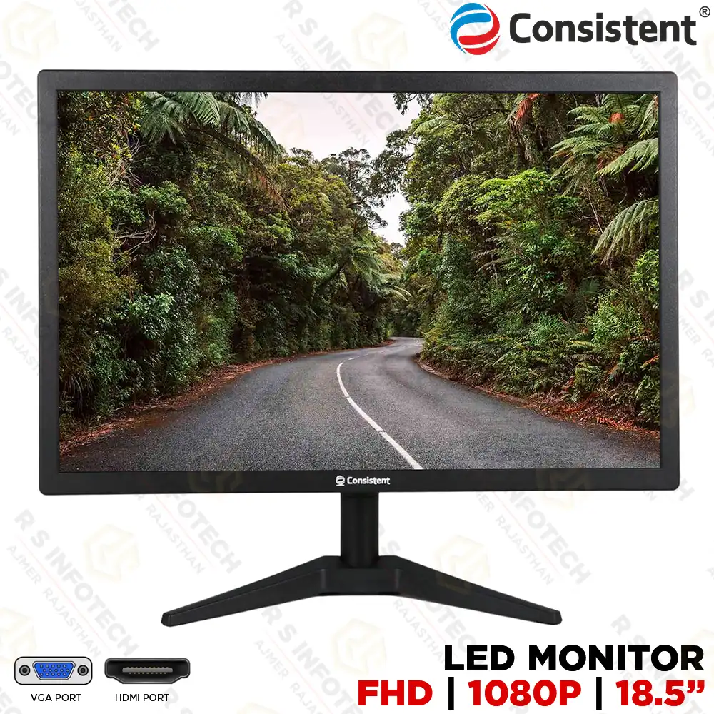 CONSISTENT CTM 1902 FULL HD LED MONITOR (18.5-INCH, 60HZ)