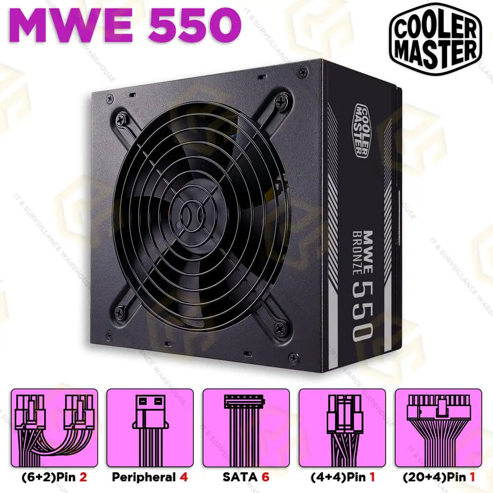 COOLER MASTER MWE-5501 550WT BRONZE SMPS V2