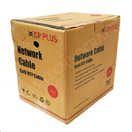 CP PLUS CP-EUT-6TGL1-30 CAT.6 305MTR COOPER CABLE