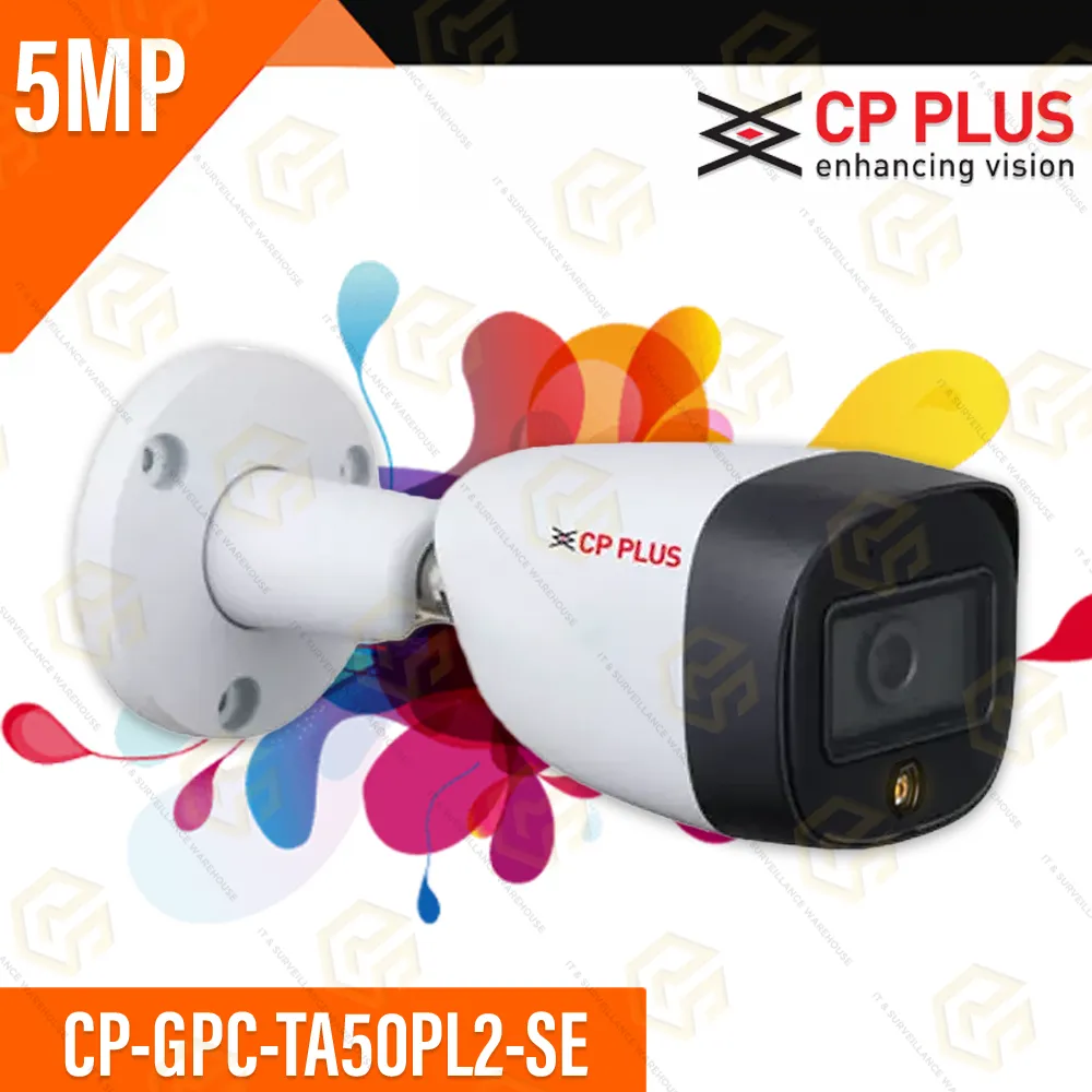 CP PLUS CP-GPC-TA50PL2-SE 5MP  HD BULLET | COLOR