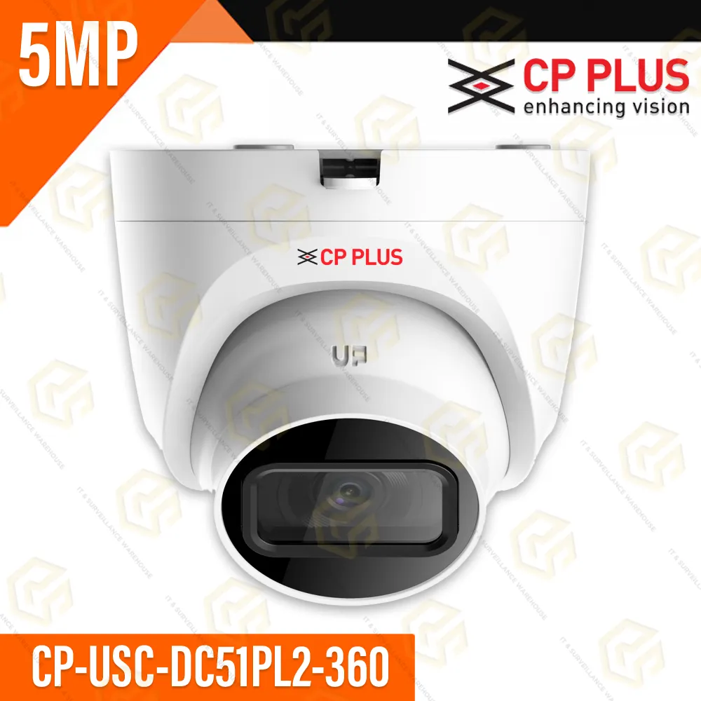 CP PLUS CP-USC-DC51PL2-360 5MP HD DOME