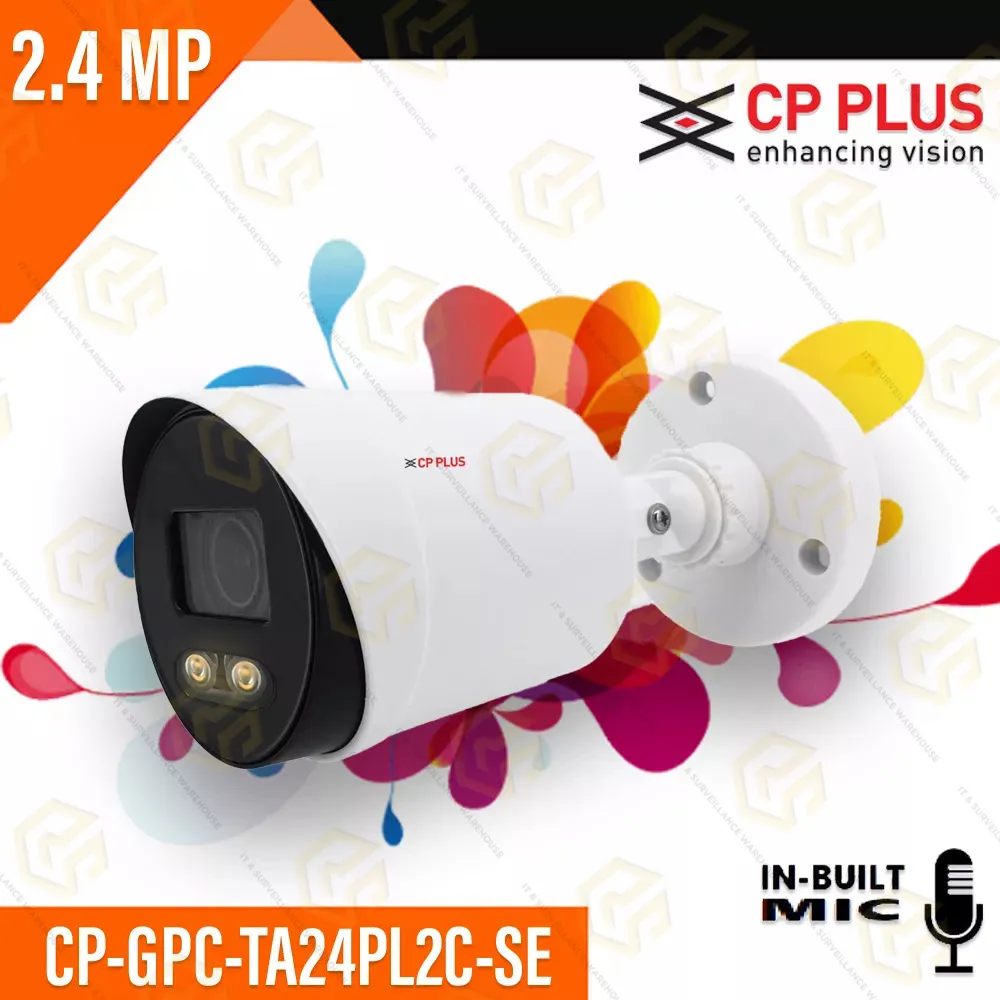 CP PLUS GPC-TA24PL2C HD BULLET COLOR+MIC