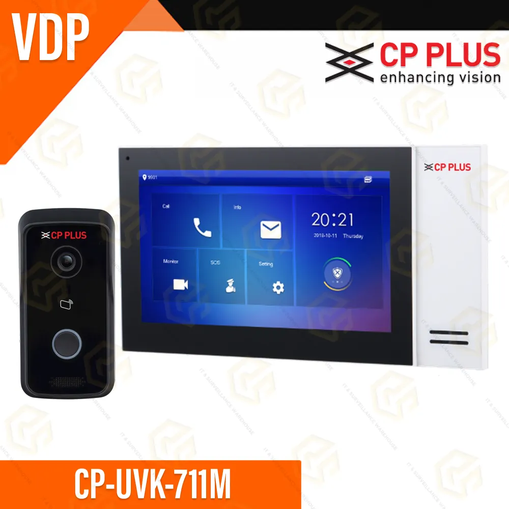 CP PLUS IP VIDEO DOOR PHONE CP-UVK-711M