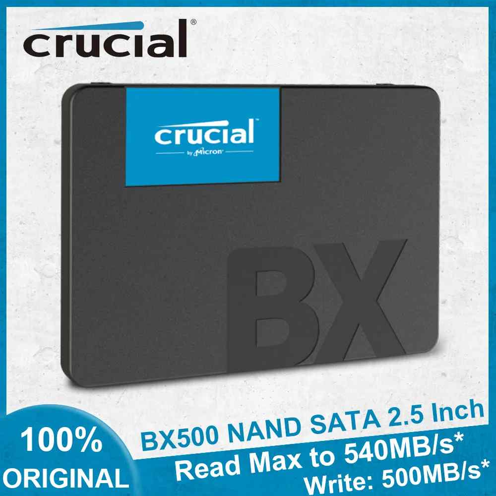 CRUCIAL BX500 500GB SATA SSD (3 YEAR)