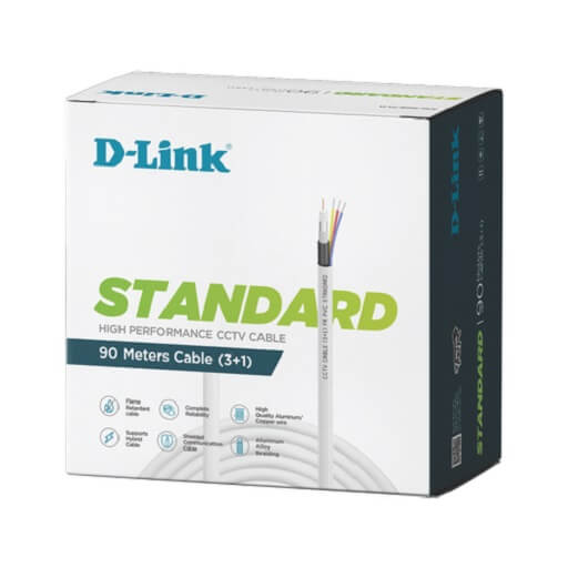 D-LINK 3+1 CABLE 90MTR STANDARD