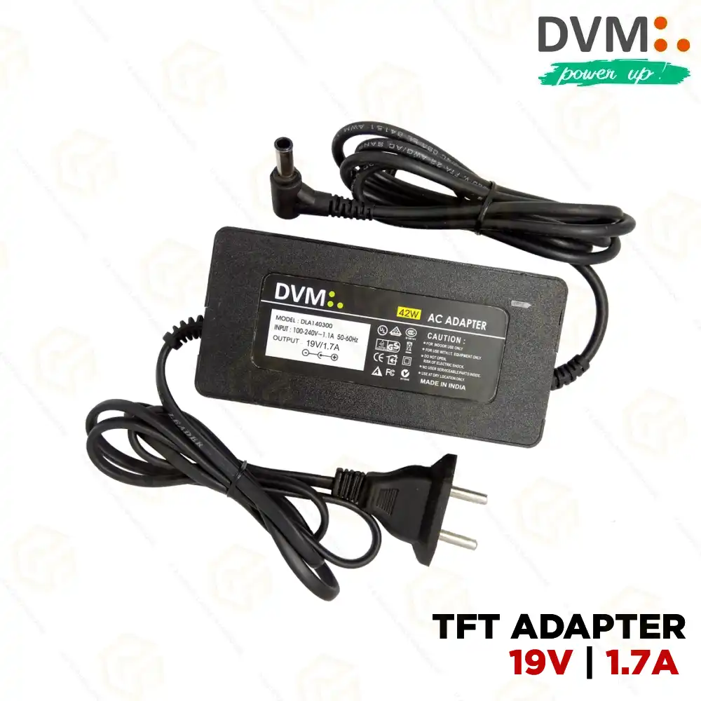 DVM TFT ADAPTOR 19V/1.7A TFT | LCD PIN