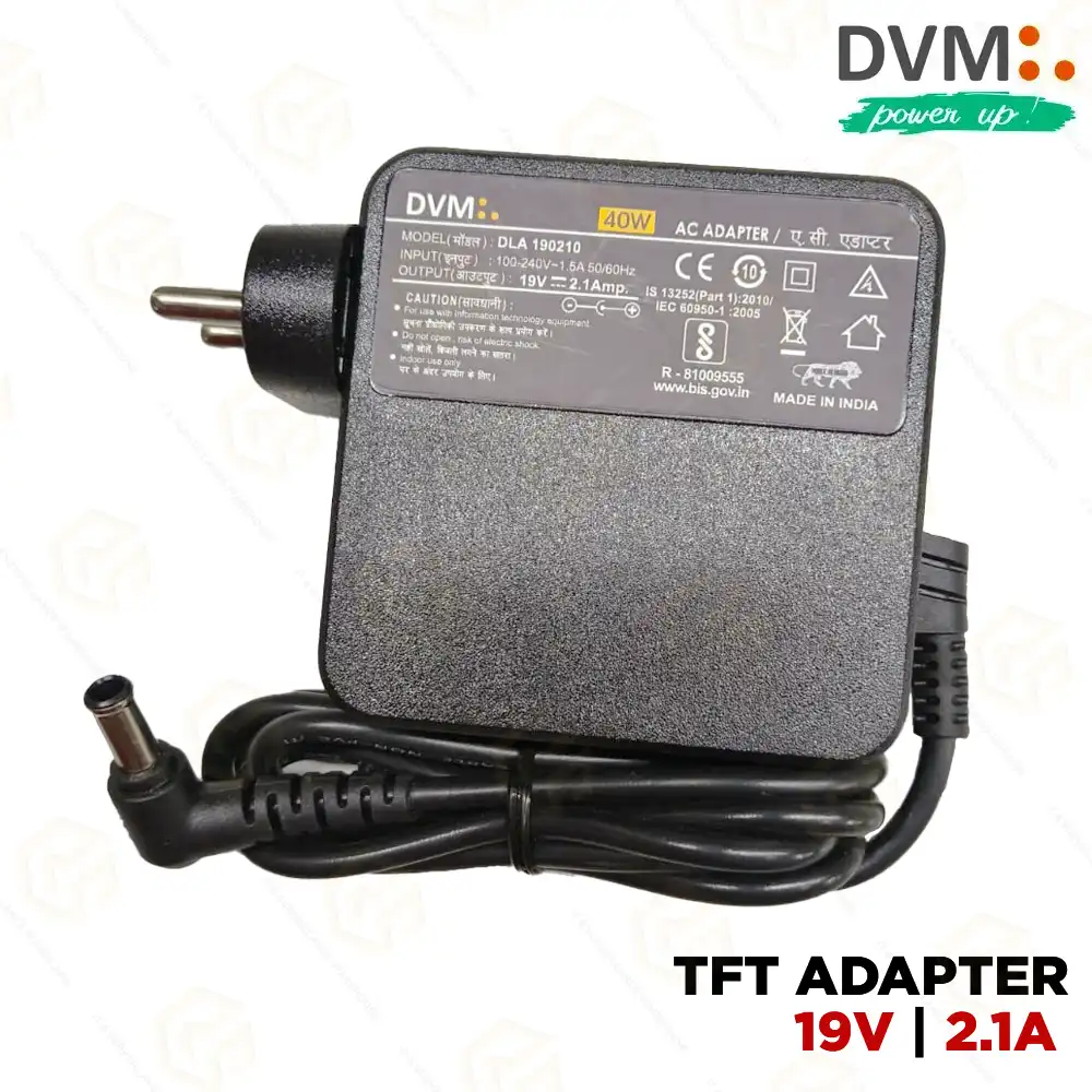 DVM TFT ADAPTOR 19V/2.1A