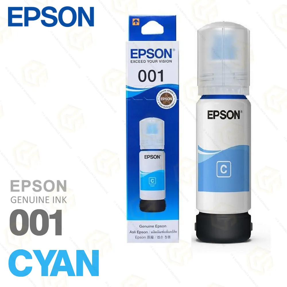 EPSON INK BOTTLE 001 CYAN