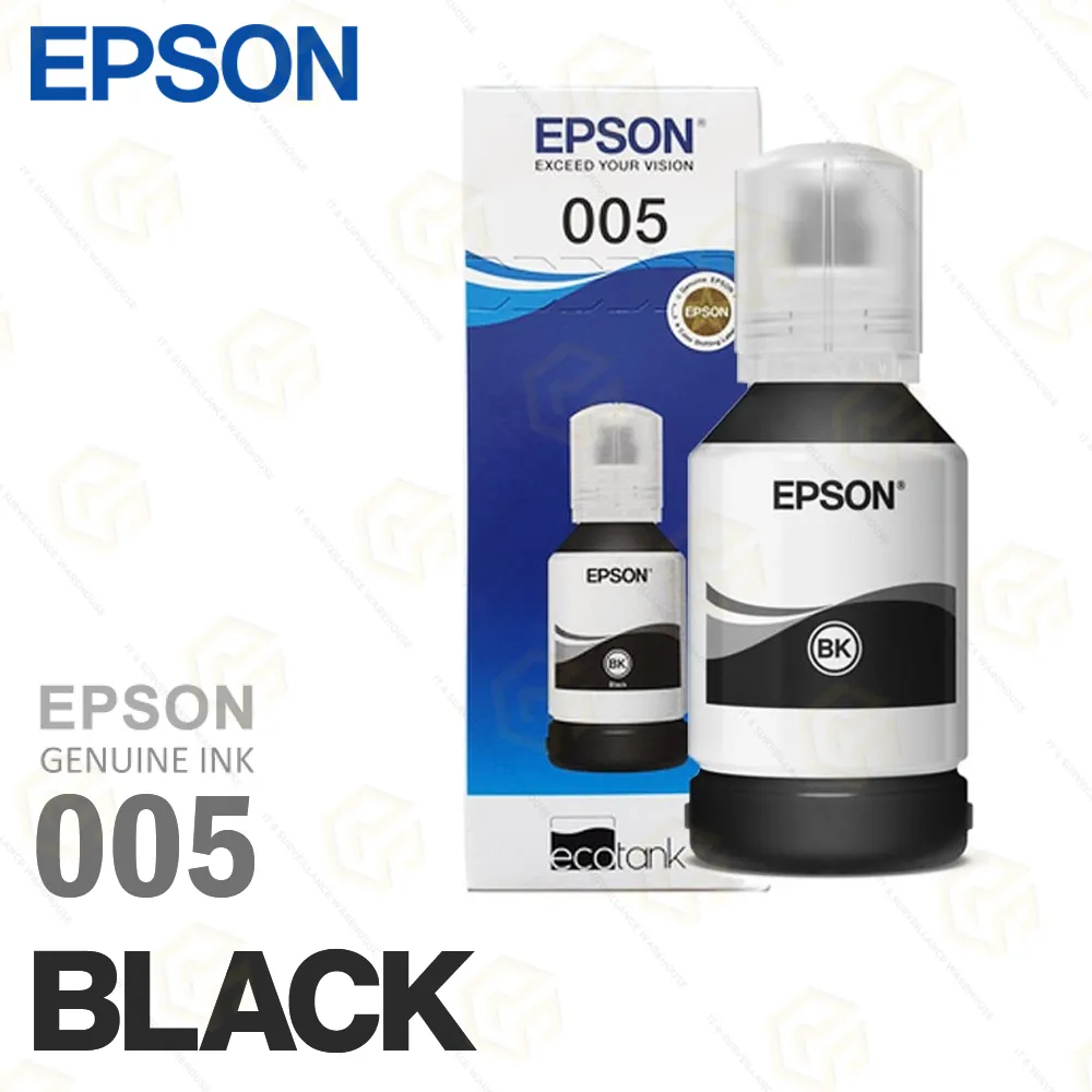 EPSON INK BOTTLE 005 BLACK 120ML