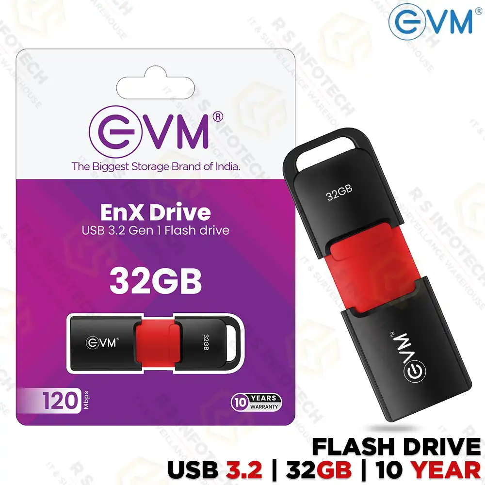 EVM 32GB ENX 3.2 PEN DRIVE (10 YEARS)
