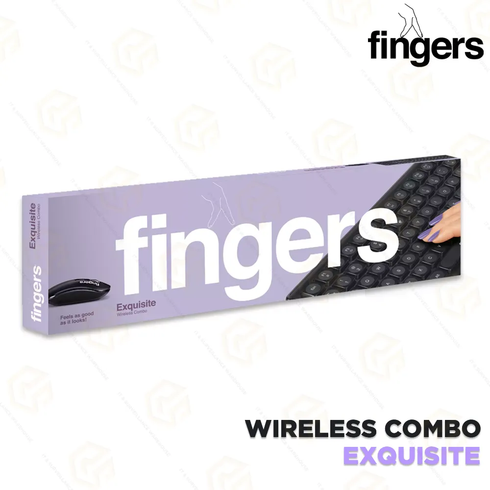FINGERS EXQUISITE WIRELESS KEYBOARD COMBO (3YEAR)