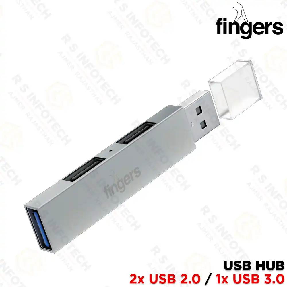 FINGERS TRIPORT USB HUB 2X USB2.0 1X USB3.0 | USB HUB | HIGH SPEED DATA