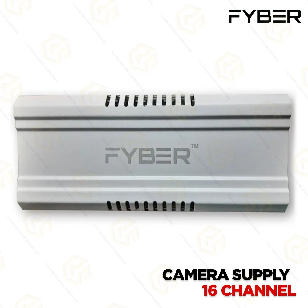 FYBER 16CH SINGLE OUTPUT SMPS FW-116 METAL BODY (2YEAR)