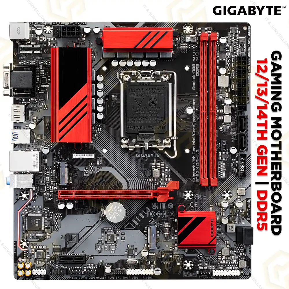 GIGABYTE B760M GAMING DDR5 MOTHERBOARD (3YEAR)