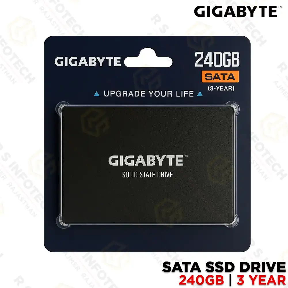 GIGABYTE GP-GSTFS31240GNTD 240GB SATA III SSD 500MB/s | 2.5-INCH INTERNAL DRIVE (3 YEAR)