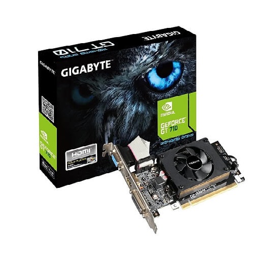 GIGABYTE GT 710 2GB DDR3 GRAPHICS CARD