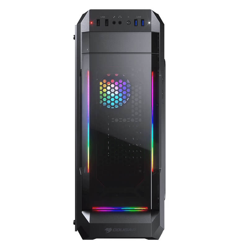 GIGABYTE X COUGAR MX331-T GAMING CABINET W/O SMPS