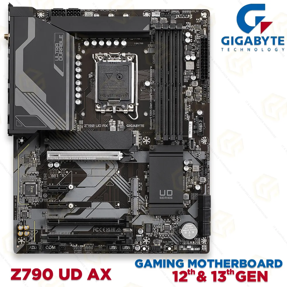 GIGABYTE Z790 UD AX DDR5 13TH GEN MOTHERBOARD