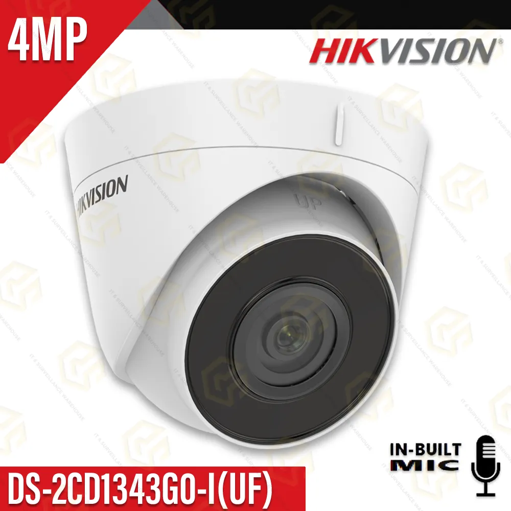 HIKVISiON DS-2CD1343G0-IUF IP 4MP AUDIO DOME