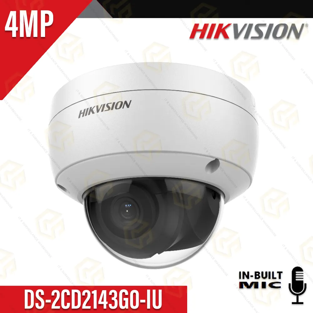 HIKVISION DS-2CD2143G0-IU 4MP IP DOME | AUDIO