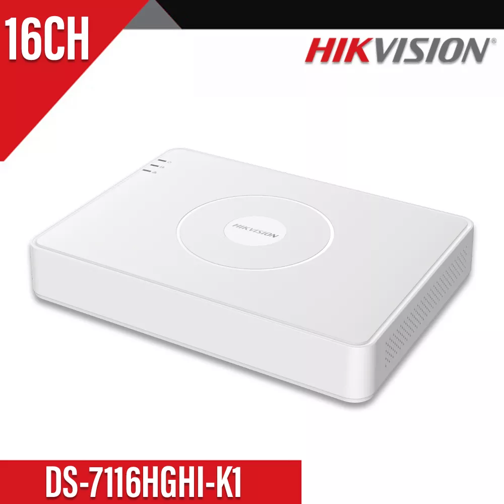 HIKVISION DS-7116HGHI-K1 16CH ECO DVR UPTO 2MP