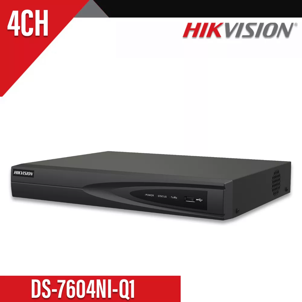 HIKVISION DS-7604NI-Q1 4CH NVR | UPTO 8MP