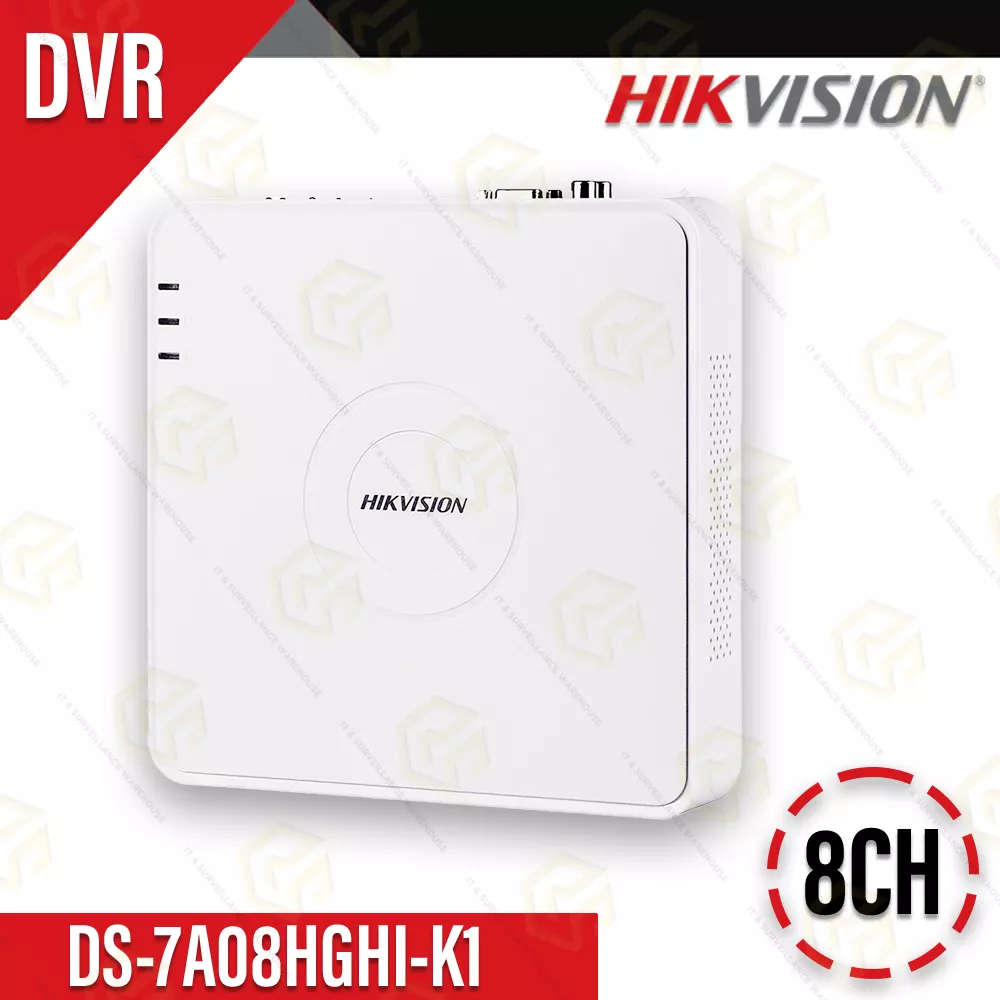HIKVISION DS-7A08HGHI-K1 8CH ECO DVR | UPTO 2MP