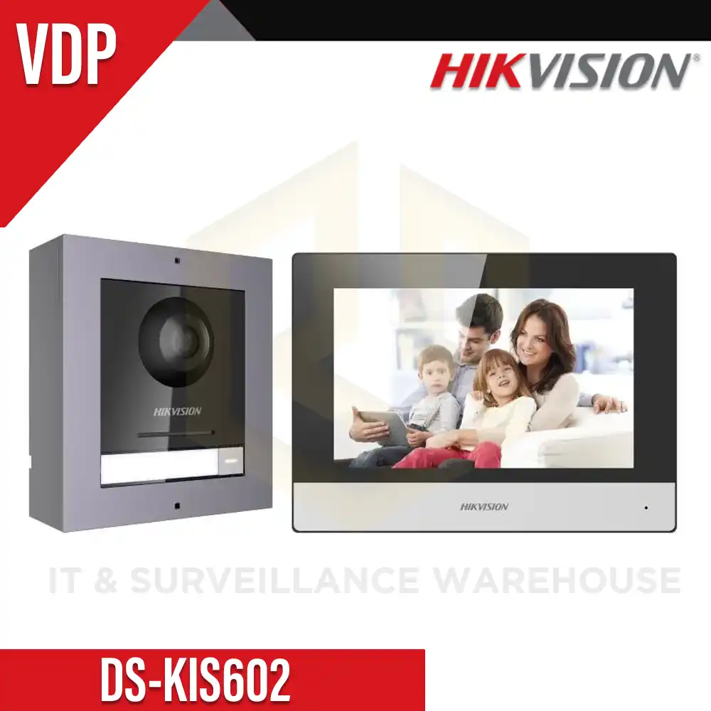 HIKVISION IP VIDEO DOOR PHONE DS-KIS602 | VDP
