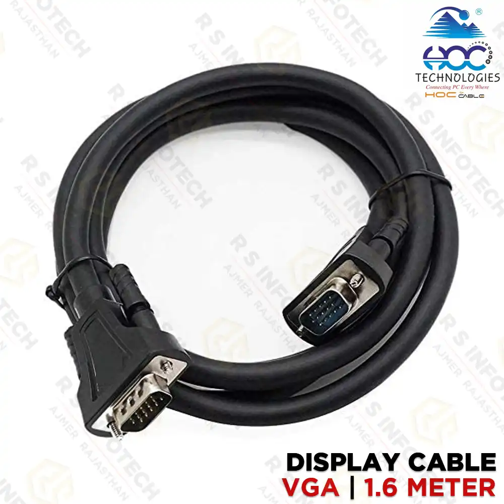 HOC 1.6MTR VGA PREMIUM CABLE | HV01-1.6L