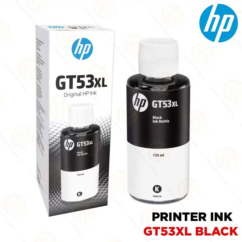 HP INK BOTTLE GT53XL BLACK 135ML