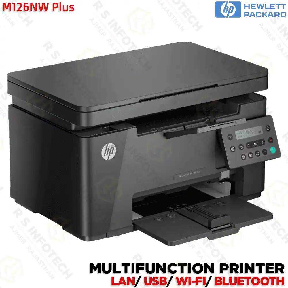 HP LASERJET PRO MFP M126NW PLUS MULTI-FUNCTION PRINTER | WI-FI/BLUETOOTH/LAN/USB (1 YEAR)