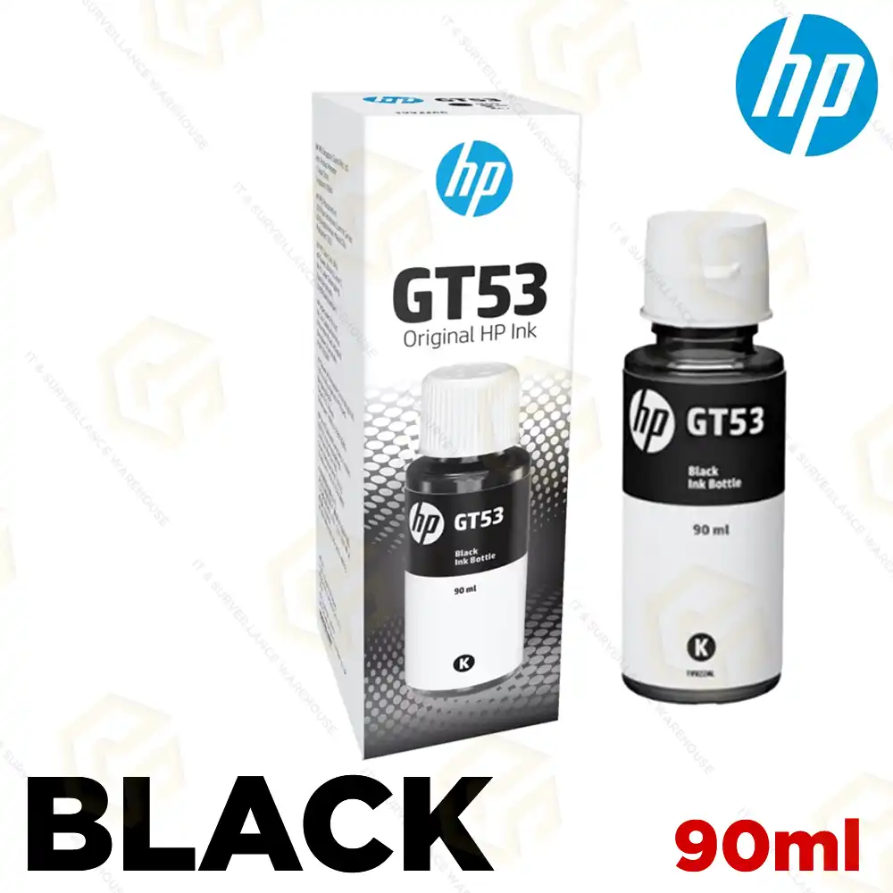 HP ORIGINAL INK BOTTLE GT53 BLACK 90ML