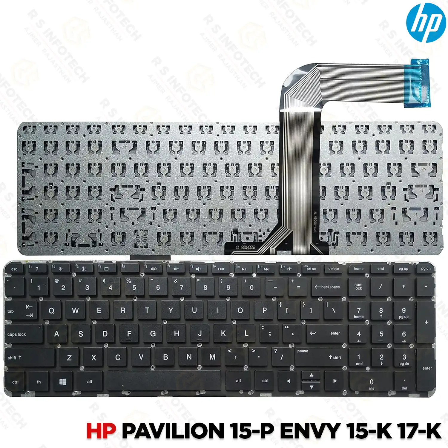 HP PAVILION 15-P ENVY 15-K 17-K SERIES KEYBOARD