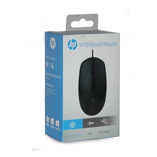 HP WIRED USB MOUSE M10 | 3 YEAR