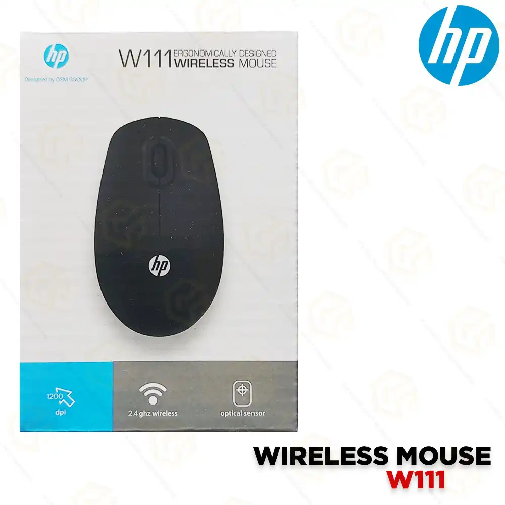 HP WIRELESS MOUSE W111 1200DPI (1YEAR)