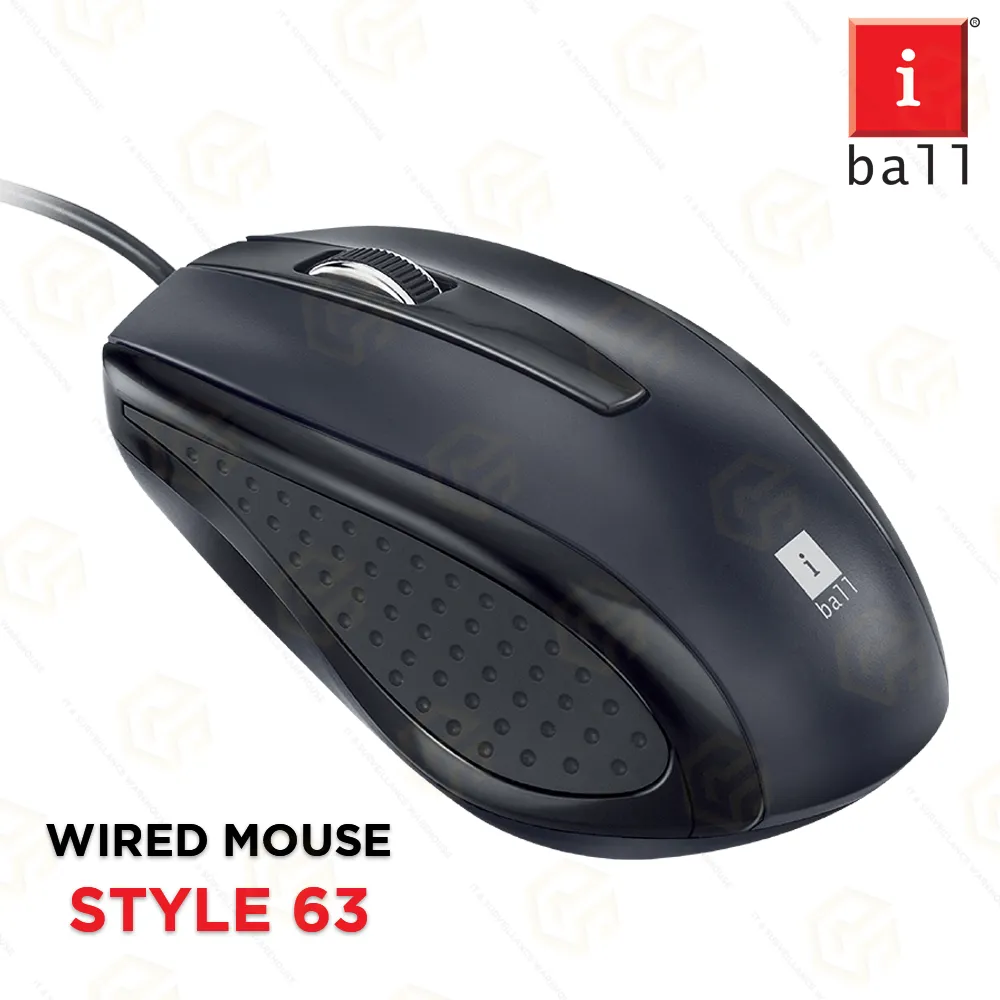 IBALL MOUSE STYLE 63 USB (3YEAR)