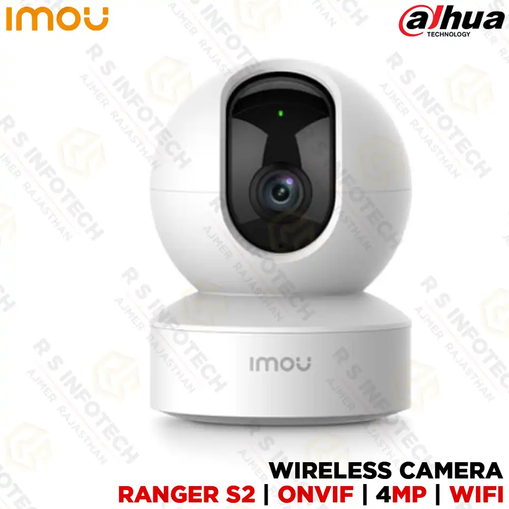 IMOU RANGER 2 DK2 IPC-DK2-4H1W 4MP WI-FI PAN & TILT CAMERA (2YEAR)