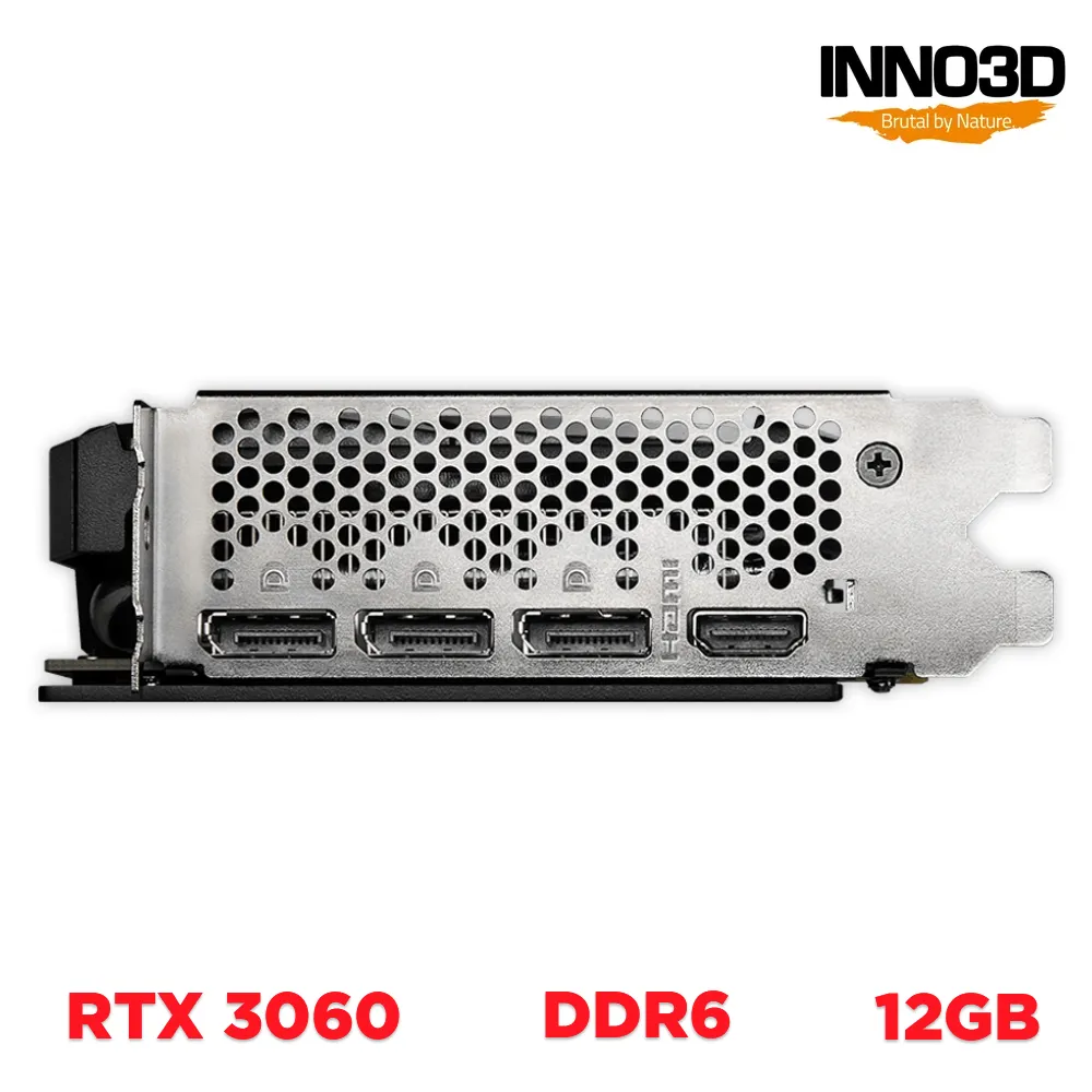 INNO3D RTX 3060 TWIN X2 12GB DDR6 GRAPHICS CARD