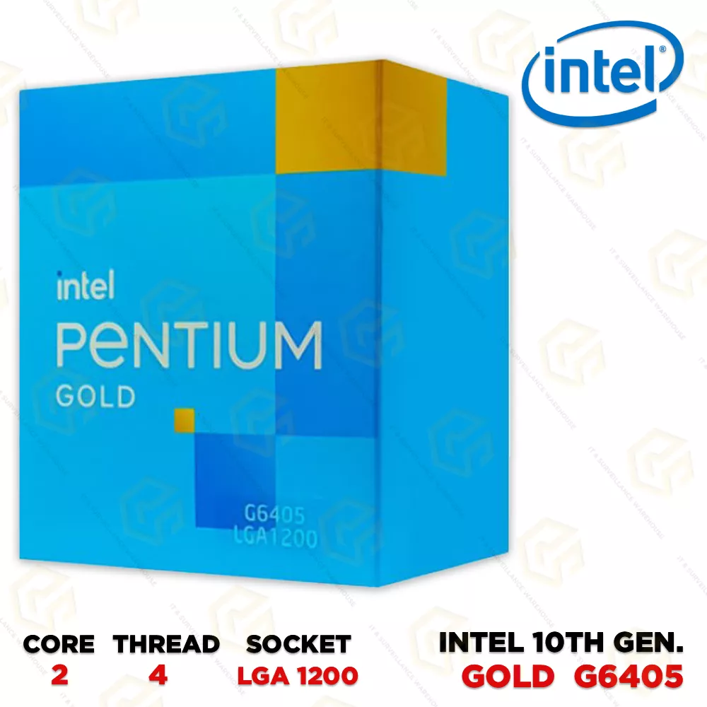 INTEL CPU 10TH GEN DUAL CORE G6405 | IN-BUILT GRAPHIC (3YEAR)